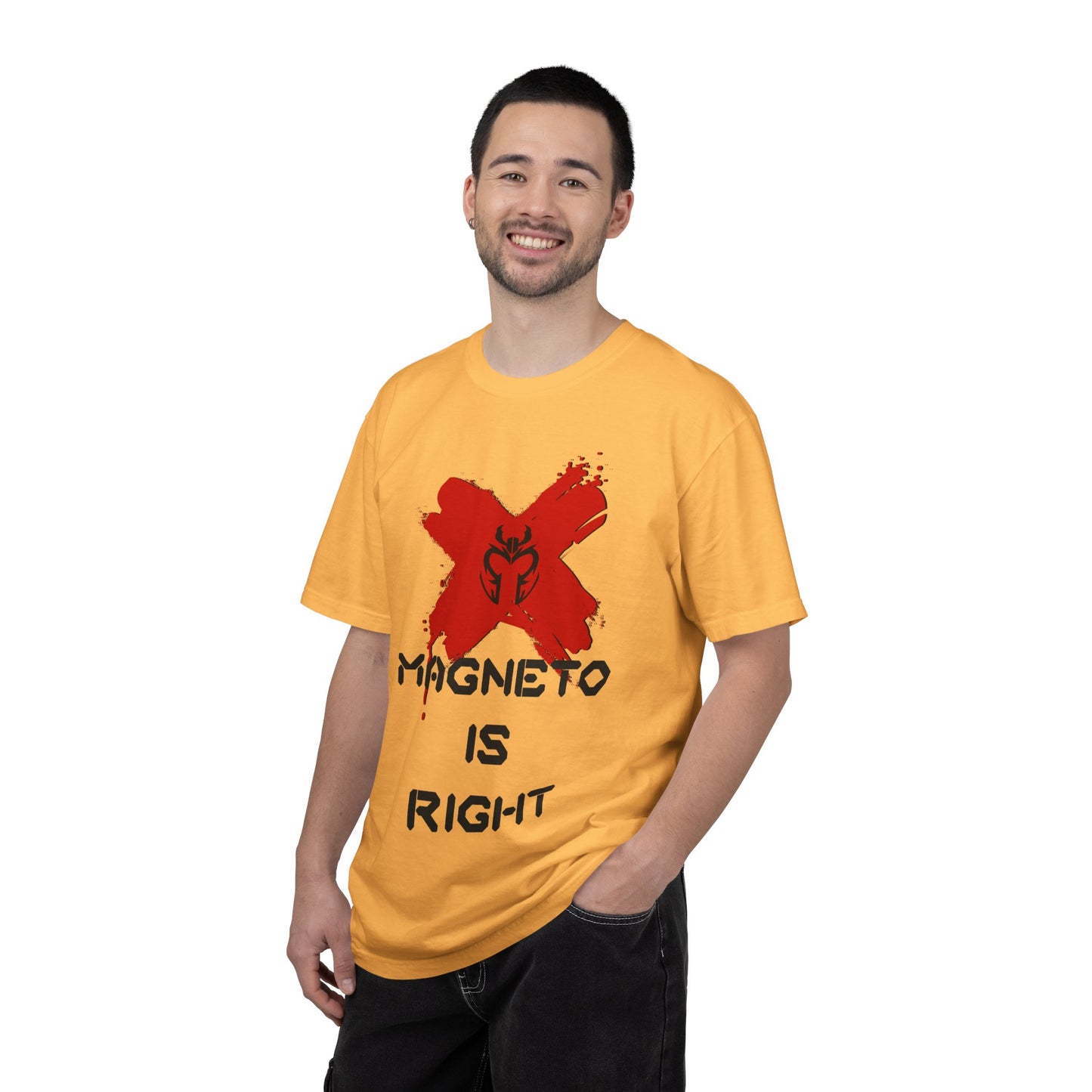 The Magnus is Right Tee (Black Text) [High Quality Comfort Colors Tee Shirt]
