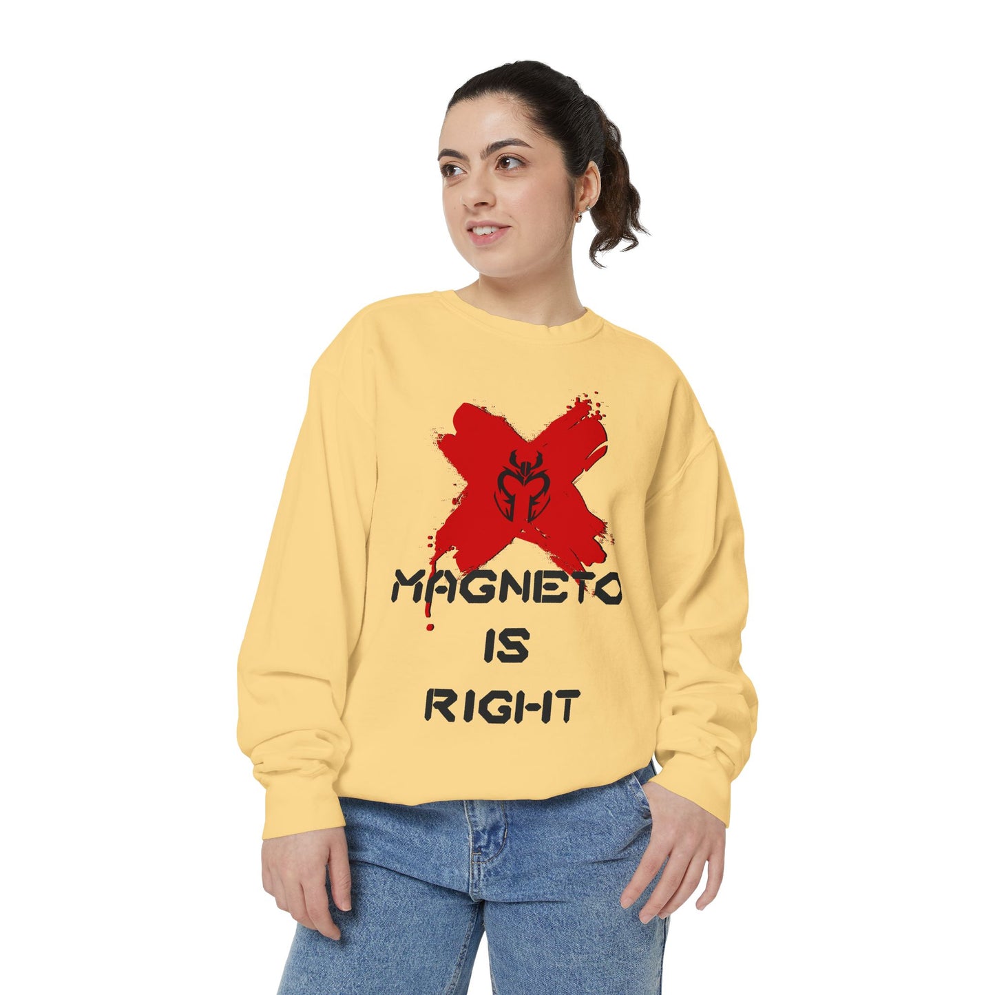 The Magnus Is Right (Comfort Colors High Quality Sweatshirt)