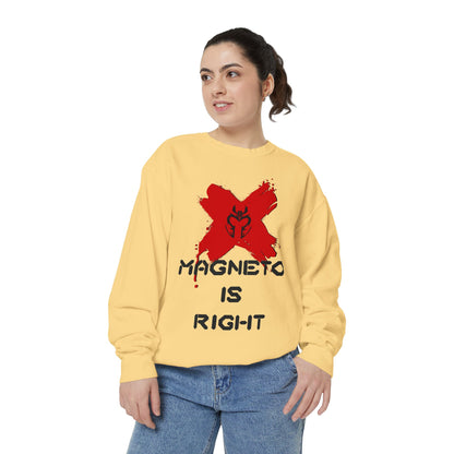 The Magnus Is Right (Comfort Colors High Quality Sweatshirt)
