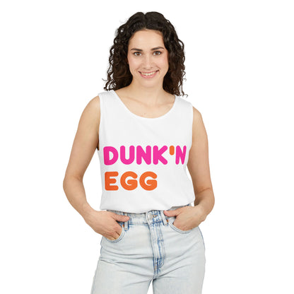 The Dunk N' Egg Tank Top (High Quality Comfort Colors Tank Top)