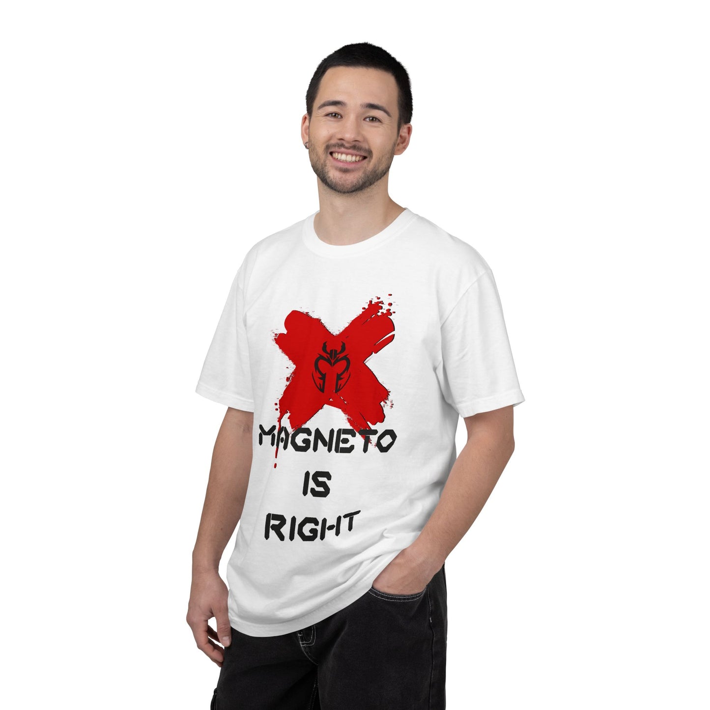 The Magnus is Right Tee (Black Text) [High Quality Comfort Colors Tee Shirt]