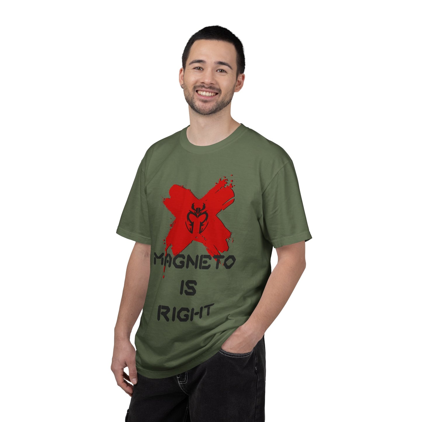 The Magnus is Right Tee (Black Text) [High Quality Comfort Colors Tee Shirt]