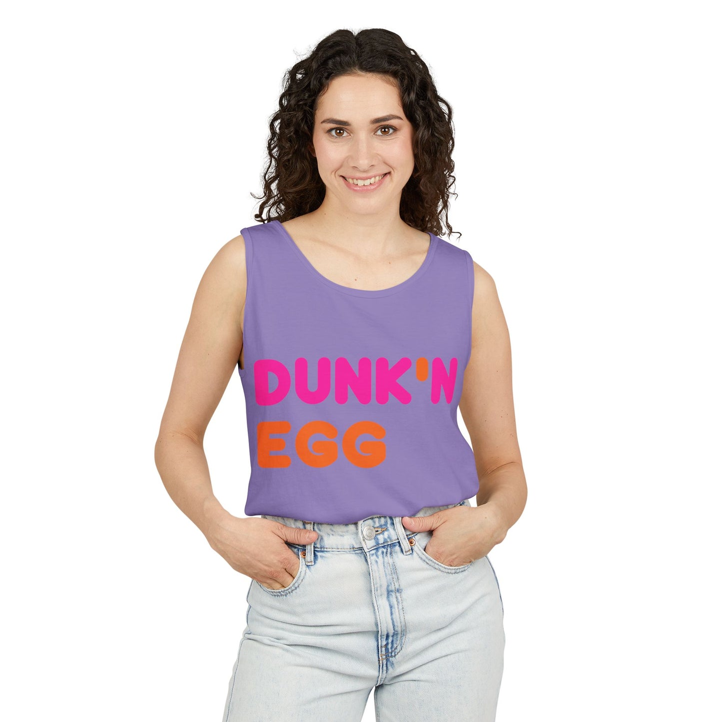 The Dunk N' Egg Tank Top (High Quality Comfort Colors Tank Top)